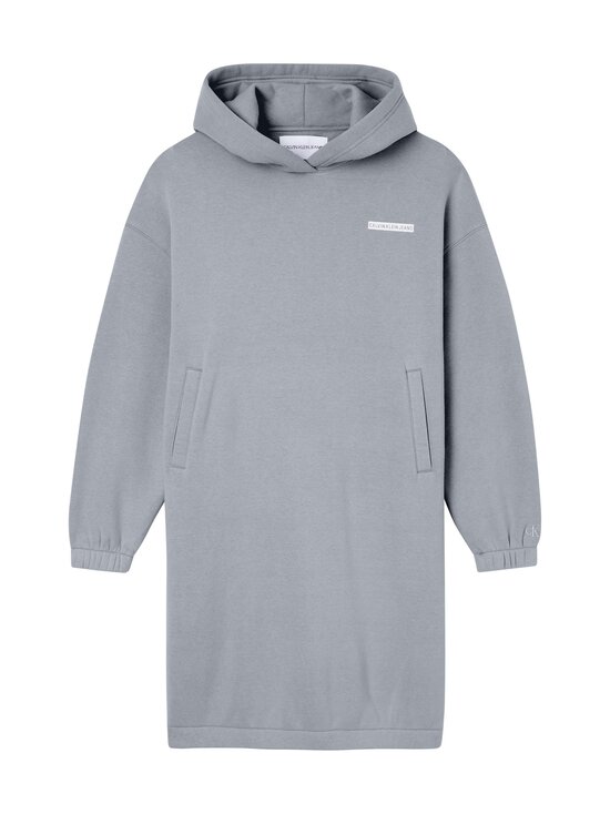 Micro Flock Hoodie Dress -mekko