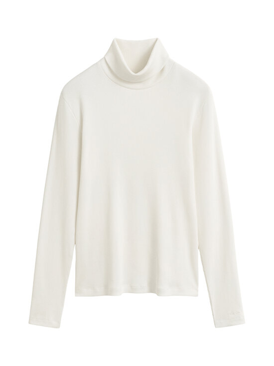 GANT - Slim Ribbed -poolopaita - 113 EGGSHELL | Stockmann - photo 1