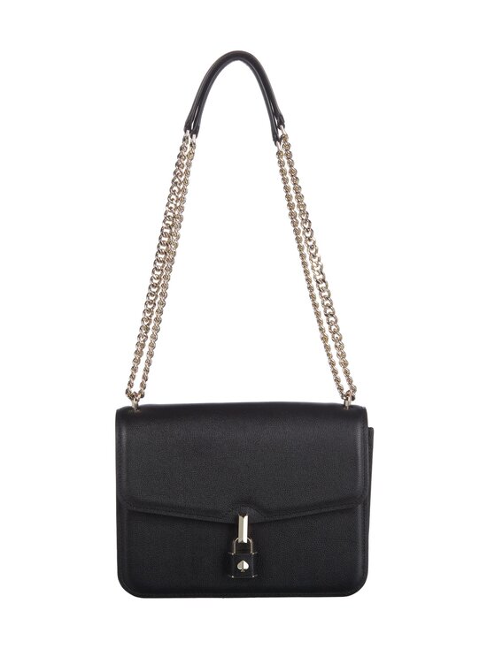 Locket Large Flap Shoulder Bag -nahkalaukku