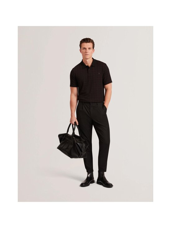 Ted Baker London - Eduard Square Jacquard -pikeepaita - BLACK - photo 3 Ted Baker London - Eduard Square Jacquard -pikeepaita - BLACK | Stockmann - photo 3
