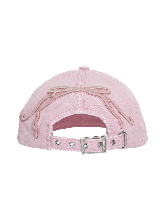 Ganni - Washed Cotton -lippalakki - PINK NECTAR | Stockmann - photo 2