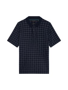 Ted Baker London - Eduard Square Jacquard -pikeepaita - NAVY Ted Baker London - Eduard Square Jacquard -pikeepaita - NAVY | Stockmann