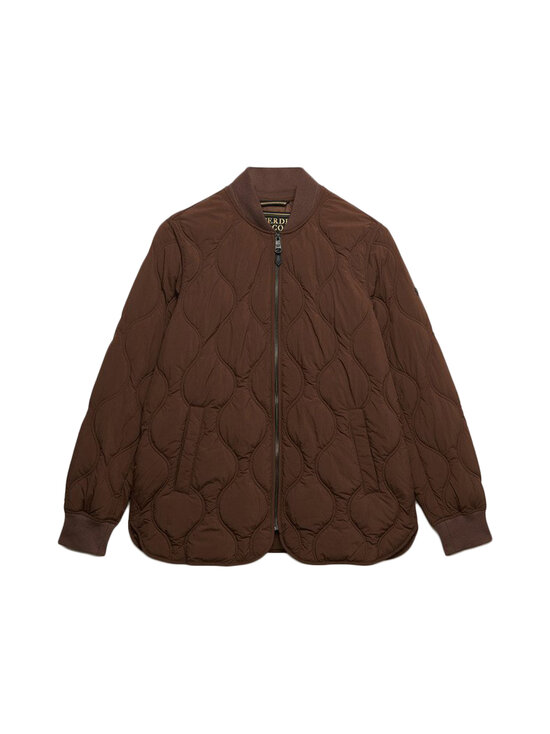 Superdry - Onion Quilt Liner -takki - M8V KOMBICHA BROWN | Stockmann - photo 1