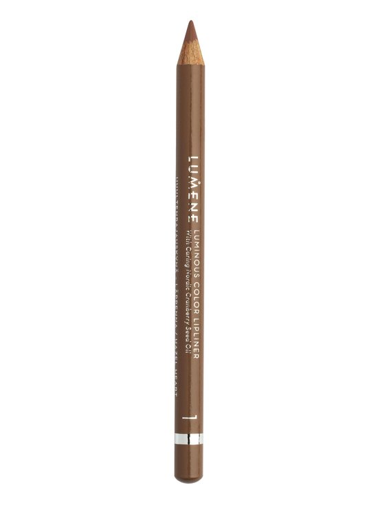 Lumene - Luminous Color Lipliner -huultenrajauskynä 1,1 g - 1 HAZEL HEART/ PÄHKINÄSYDÄN | Stockmann - photo 1