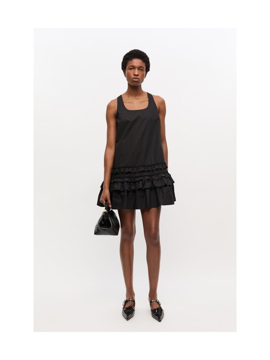 Ganni - Cotton Poplin -minimekko - 099 BLACK - photo 3 Ganni - Cotton Poplin -minimekko - 099 BLACK | Stockmann - photo 3
