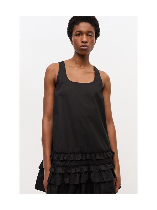 Ganni - Cotton Poplin -minimekko - 099 BLACK - photo 5 Ganni - Cotton Poplin -minimekko - 099 BLACK | Stockmann - photo 5