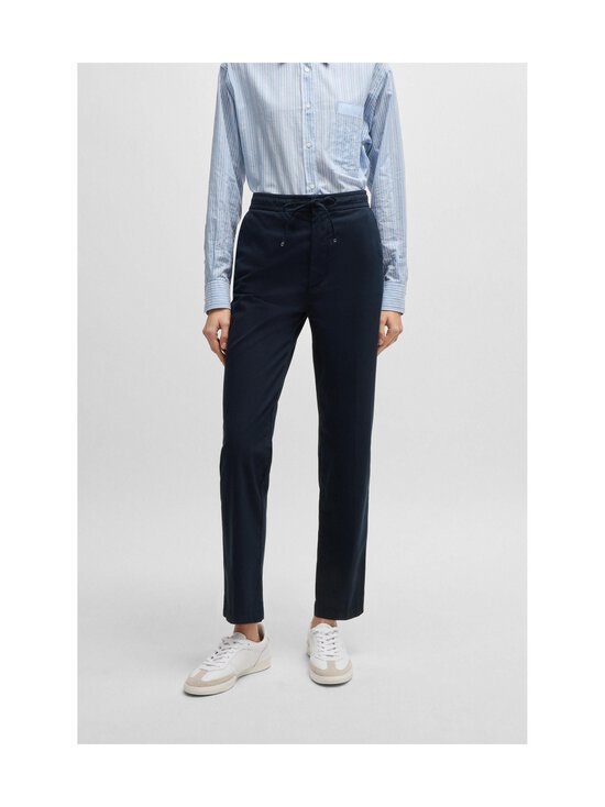 BOSS - Tapata2-puuvillahousut - 404 DARK BLUE | Stockmann - photo 2