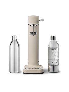 Aarke - C3 Bundle -hiilihapotuslaite + juomapullo - SAND | Stockmann