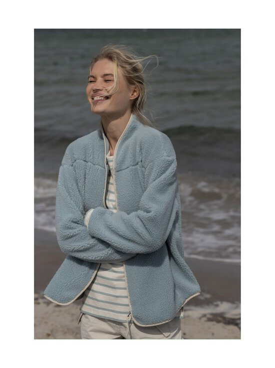 BLUE - Donna Striped -trikoopaita - ECRU W/ AQUA | Stockmann - photo 2