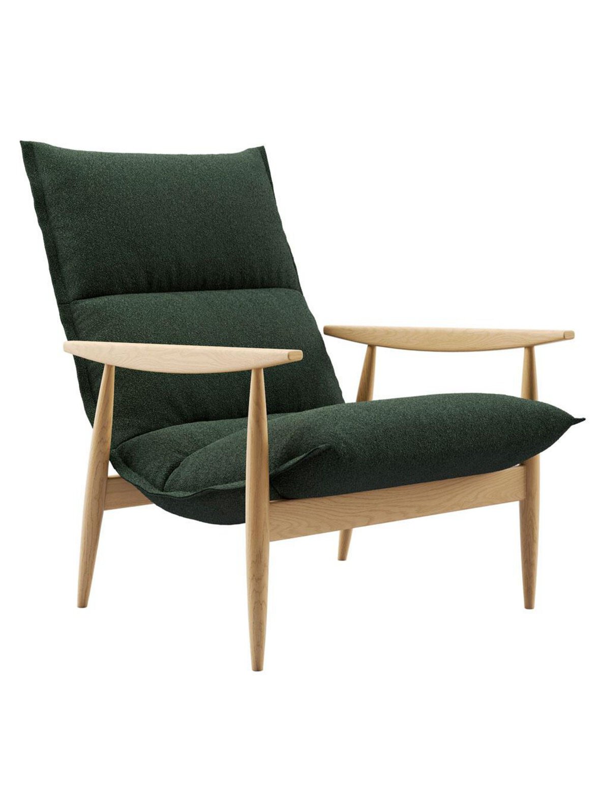 Tao-nojatuoli Orsetto-kangas 9818 vihreä / tammi