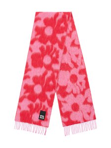 Marimekko - Neljännes Lossi -neulehuivi - 330 RED, PINK | Stockmann