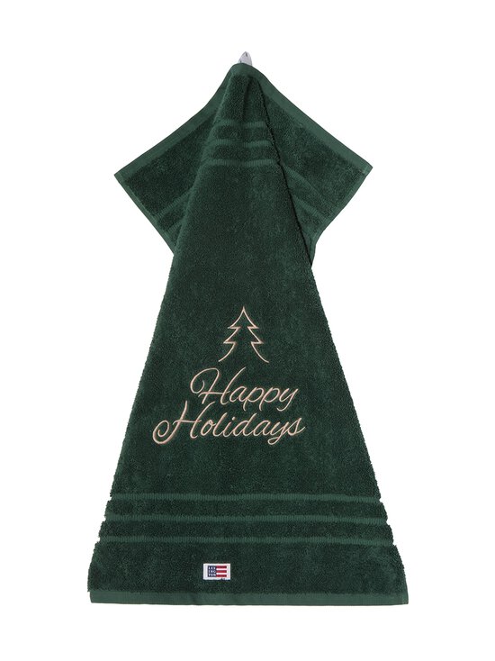 Lexington - Rätik Happy Holidays, 50 × 70 cm - 8015 JUNIPER GREEN/LT BEIGE - photo 2 Lexington - Rätik Happy Holidays, 50 × 70 cm - 8015 JUNIPER GREEN/LT BEIGE | Stockmann - photo 2