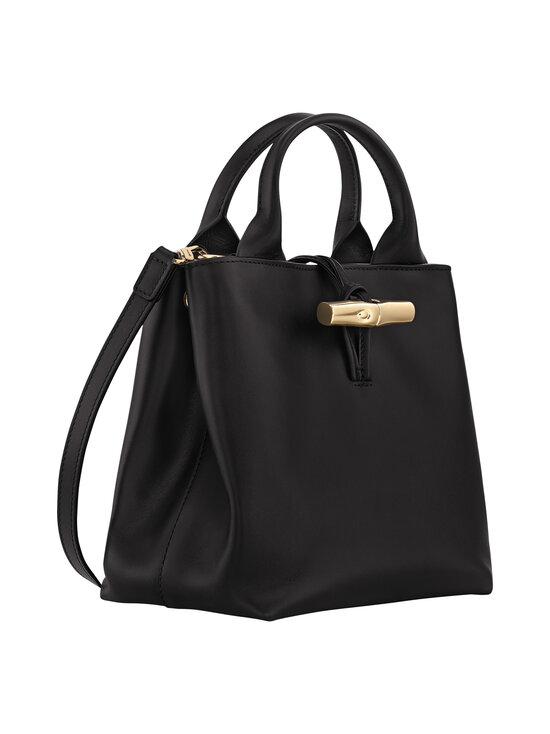 Longchamp - Le Roseau Sleek Top Handle -laukku - 001 BLACK | Stockmann - photo 2