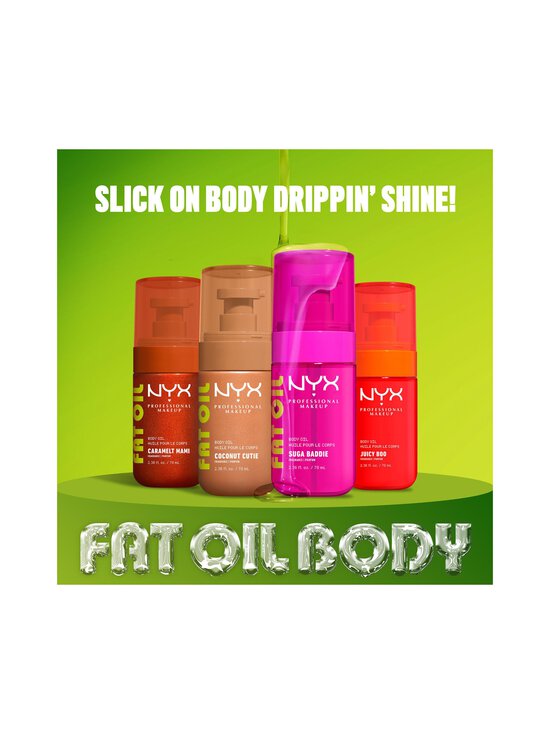 NYX Professional Makeup - Kehaõli Fat Oil Body Oil 70 ml - ORANGE | Stockmann - photo 7