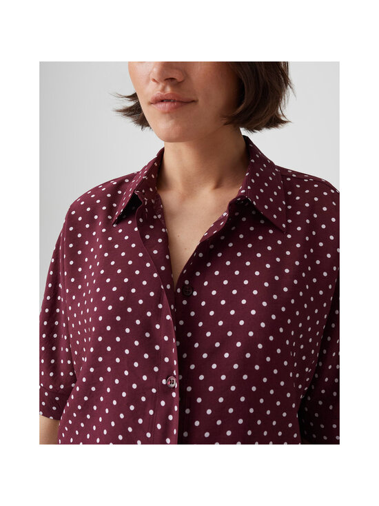 Opus - Farise polkadot kreklblūze - 40046 CHERRY JAM | Stockmann - photo 5