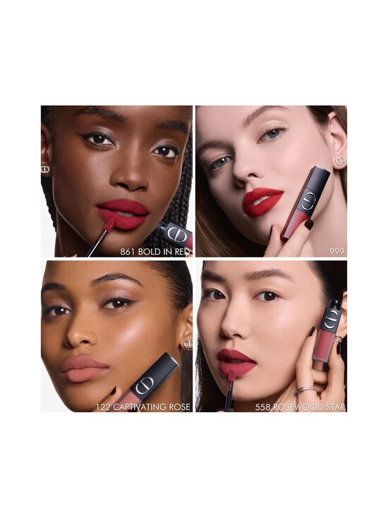 DIOR - Rouge Dior On Stage Ink Blur Matte Liquid Lipstick -nestemäinen huulipuna - 480 ROSE ICONE | Stockmann - photo 4