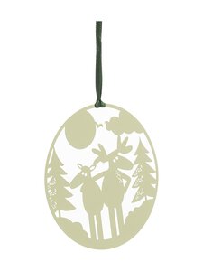 Pluto - Moose in Love eglītes rotājums - GOLD | Stockmann