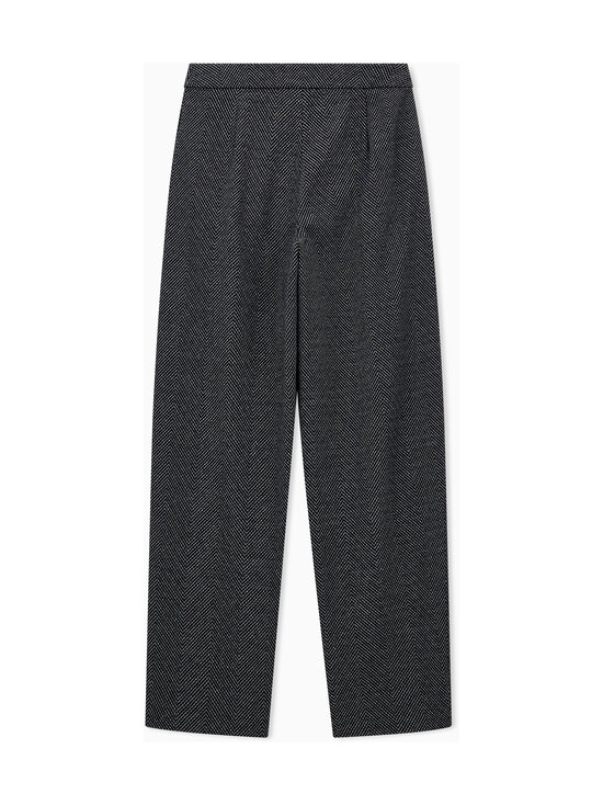 Emporio Armani - Herringbone-housut - AF25799 FC026 FANCY BLACK/WHITE | Stockmann - photo 2