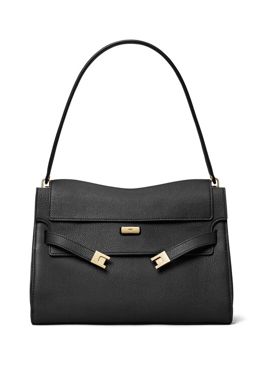 Tory Burch - Lee Radziwill Pebble Large -olkalaukku - BLACK | Stockmann - photo 1