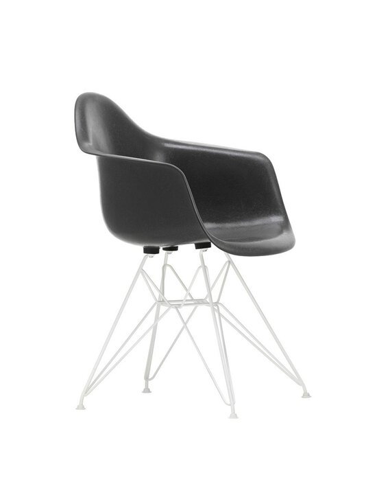 Vitra - Eames DAR Fiberglass -tuoli elephant grey/valkoinen - GREY | Stockmann - photo 1