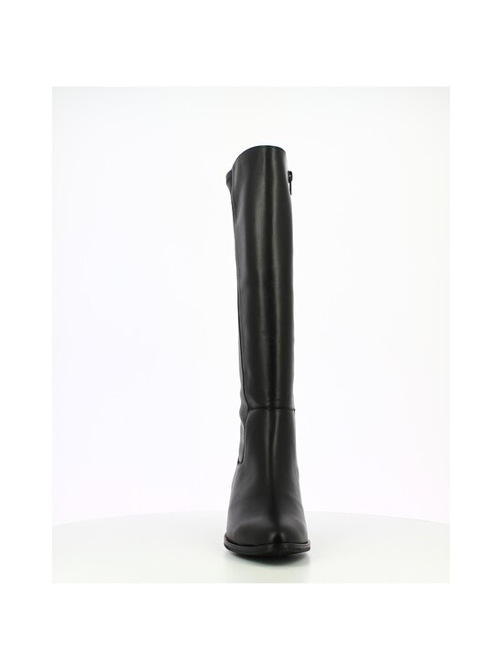 Wonders - Tall Boot Stretch Back -nahkasaappaat - ISY NEGRO/ JUNEAU NEGRO | Stockmann - photo 5