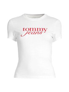 Tommy Jeans - Slim Essentials t-paita - YBL ECRU | Stockmann