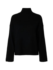 Selected - SlwCille Cashmere Blend -neulepusero - BLACK | Stockmann