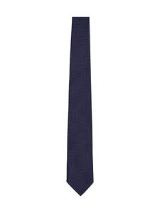Eton - Herringbone-silkkisolmio - NAVY BLUE | Stockmann