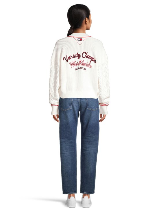Tommy Jeans - Tommy Hilfiger -neuletakki - YBH ANCIENT WHITE - photo 3 Tommy Jeans - Tommy Hilfiger -neuletakki - YBH ANCIENT WHITE | Stockmann - photo 3