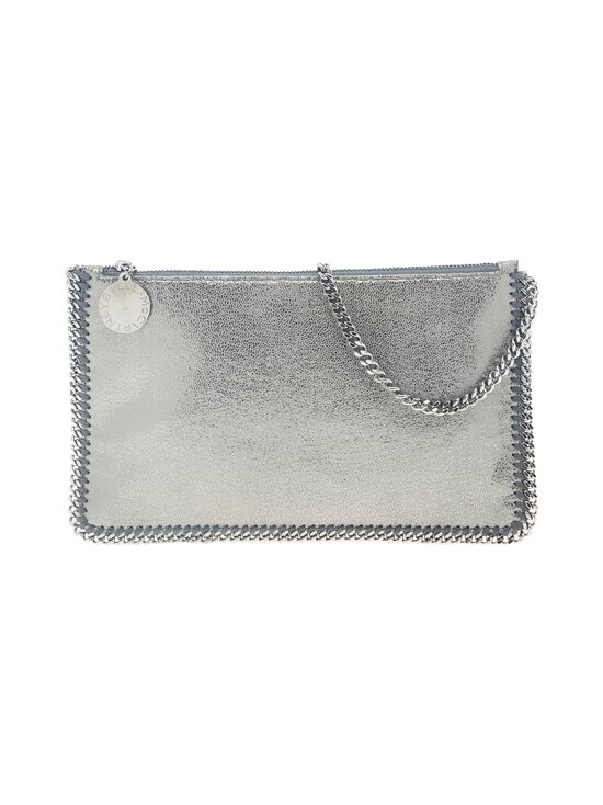 Stella McCartney - Falabella Pochette Shiny Dotted Chamois -olkalaukku - 1113 STEEL GREY - photo 1 Stella McCartney - Falabella Pochette Shiny Dotted Chamois -olkalaukku - 1113 STEEL GREY | Stockmann - photo 1