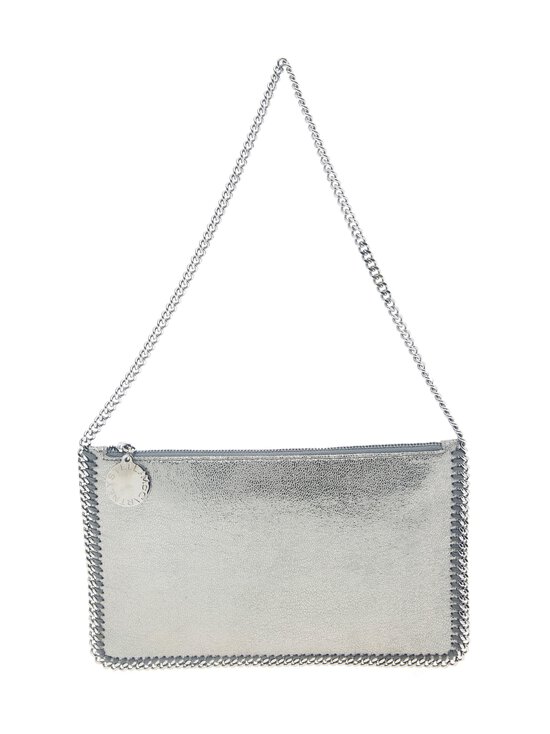 Stella McCartney - Falabella Pochette Shiny Dotted Chamois -olkalaukku - 1113 STEEL GREY - photo 5 Stella McCartney - Falabella Pochette Shiny Dotted Chamois -olkalaukku - 1113 STEEL GREY | Stockmann - photo 5