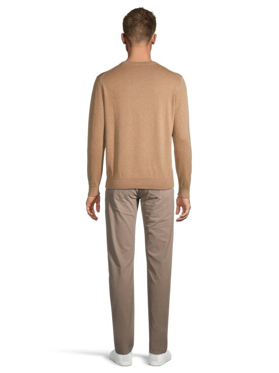 GANT - Kudum Classic Cotton C-neck - 295 DK. SAND MELANGE | Stockmann - photo 3