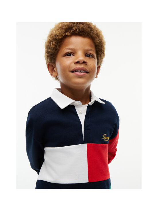 Tommy Hilfiger - Rugby polo krekls - C1G DARK BLUE BLOCKING | Stockmann - photo 5