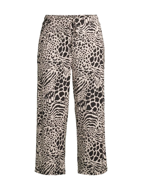 A+more - Adored Culottes -pyjamahousut - BLACK/WHITE ANIMAL | Stockmann - photo 1