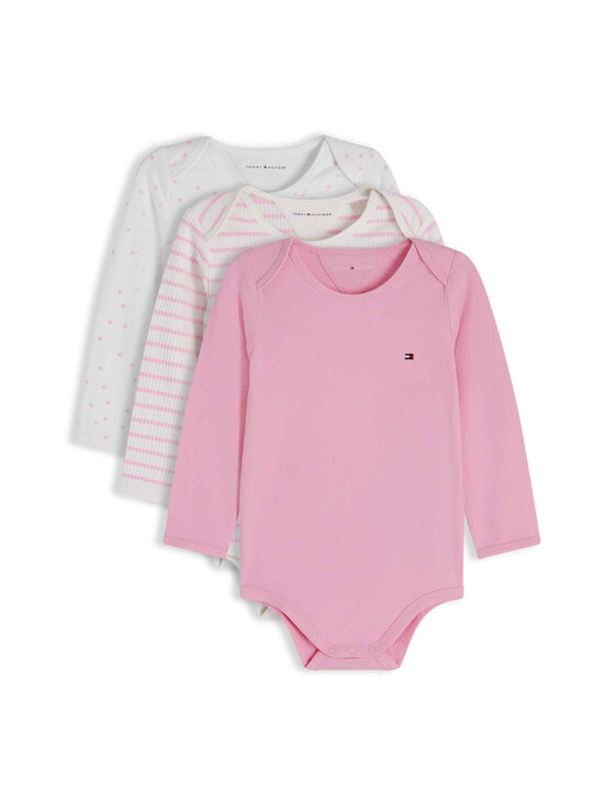 Tommy Hilfiger - Bodi Long Sleeve, 3 tk - TOL CLASSIC PINK | Stockmann - photo 1