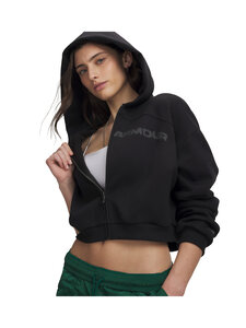 Under Armour - Icon Fleece Wordmark -huppari - BLACK | Stockmann