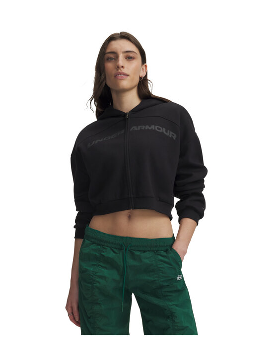 Under Armour - Icon Fleece Wordmark -huppari - BLACK | Stockmann - photo 3