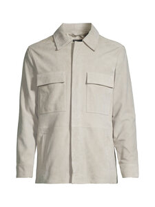 SAND Copenhagen - Aiden Pocket zamšādas virskrekls - 140 SMOKY GREY | Stockmann