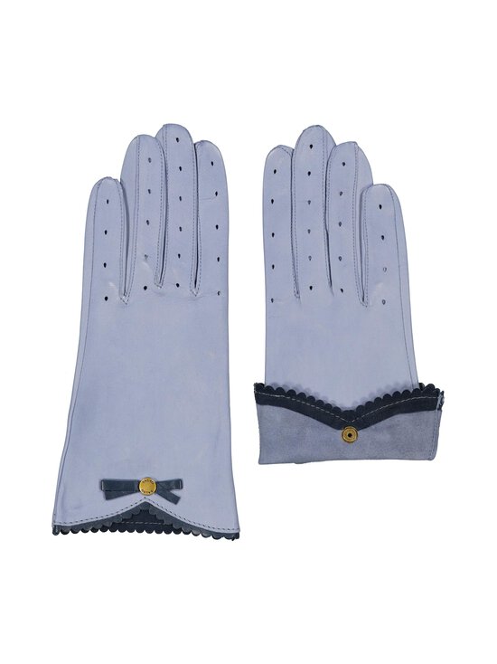 Sauso - Ilse Unlined Bow -nahkasormikkaat - D.LIGHT BLUE | Stockmann - photo 4