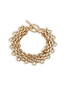 Lauren Ralph Lauren - Beckett Rolo Link Flex rokassprādze - GLD | Stockmann