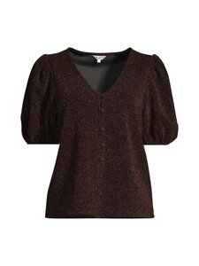 Object - ObjFilipa 2/4 -paita - BLACK DETAIL:SEAL BROWN | Stockmann