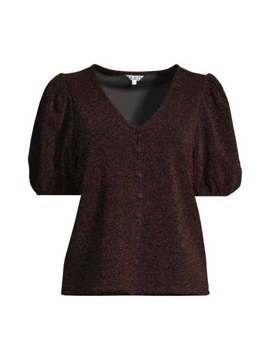 Object - ObjFilipa 2/4 -paita - BLACK DETAIL:SEAL BROWN | Stockmann - photo 1