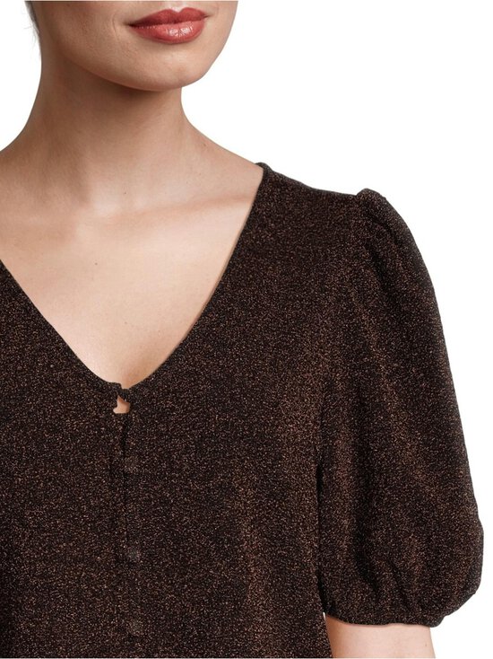 Object - ObjFilipa 2/4 -paita - BLACK DETAIL:SEAL BROWN | Stockmann - photo 5