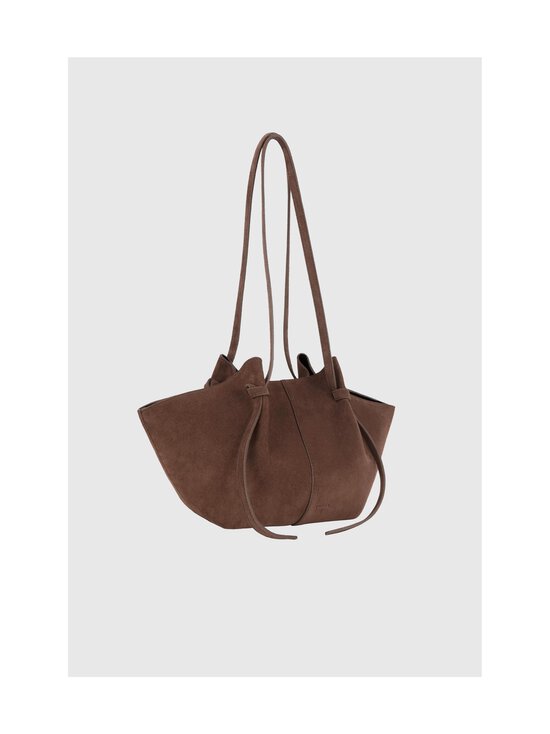 YUZEFI - Mochi Suede -nahkalaukku - CHOCOLATE | Stockmann - photo 2