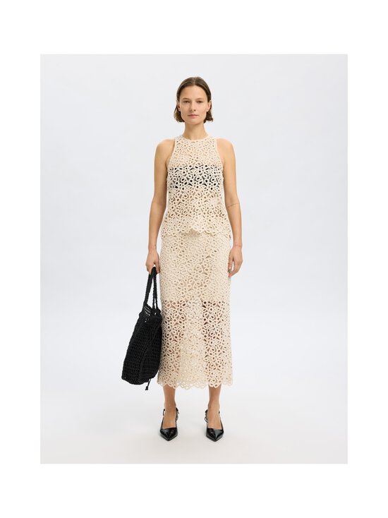 Selected - SlfAlima Crochet -toppi - SANDSHELL - photo 5 Selected - SlfAlima Crochet -toppi - SANDSHELL | Stockmann - photo 5