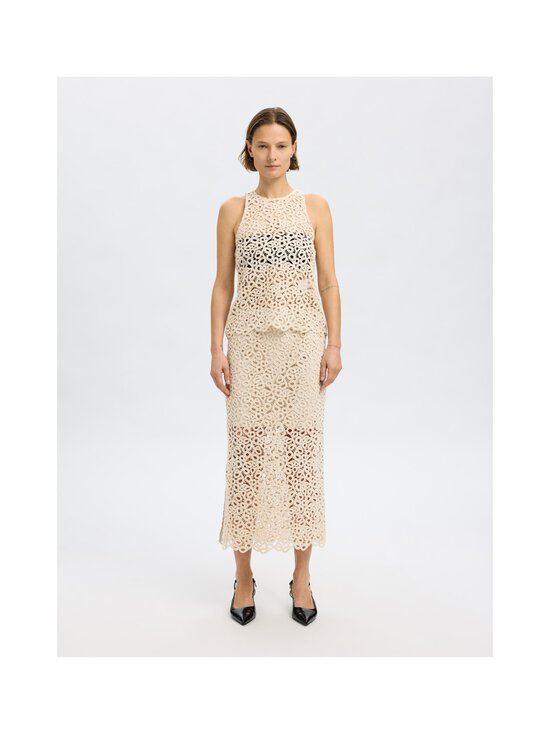 Selected - SlfAlima Crochet -toppi - SANDSHELL - photo 6 Selected - SlfAlima Crochet -toppi - SANDSHELL | Stockmann - photo 6
