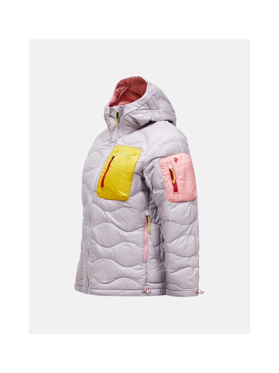 Peak Performance - W Helium Utility Hood -untuvatakki - 130 MISTY LAVENDER/CANARY LIME/ | Stockmann - photo 3