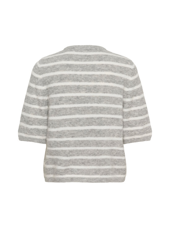 Gestuz - AlphaGZ striped -paita - 140 LIGHT GREY MEL/WHITE STRIPED | Stockmann - photo 2