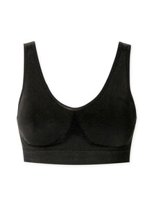 Schiesser - Classic Seamless Bustier -rintaliivit - BLACK | Stockmann