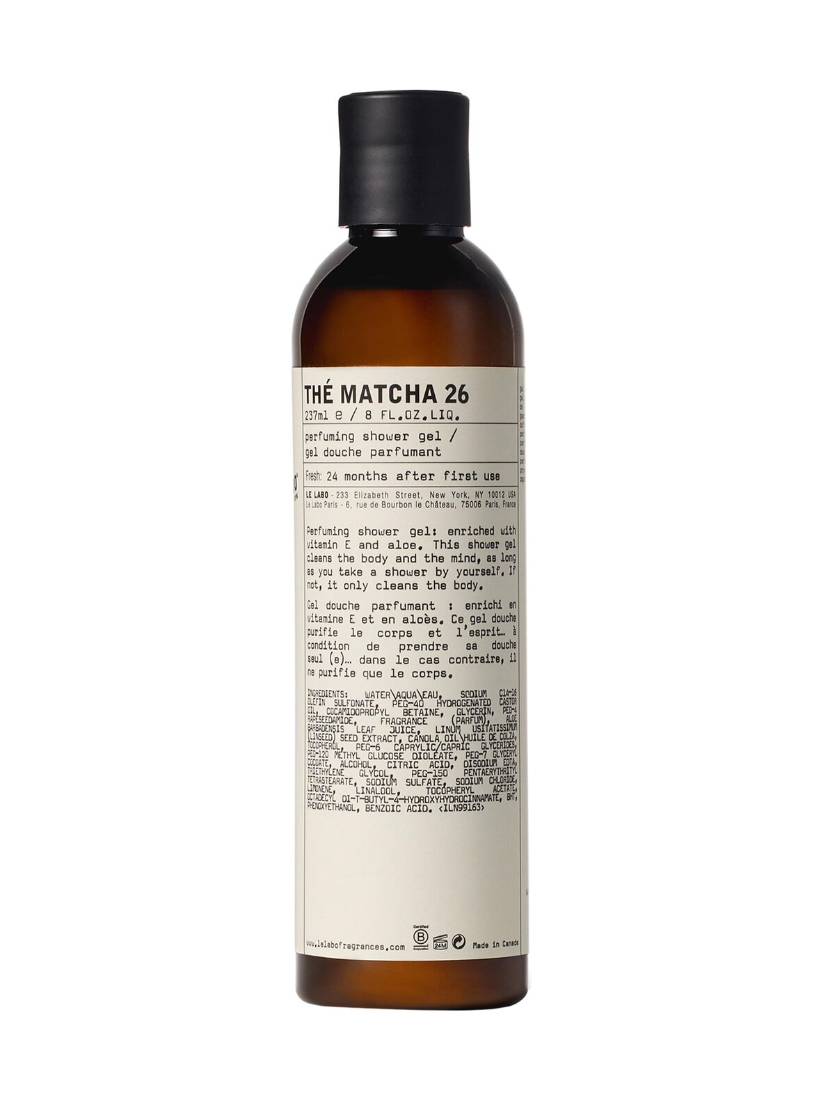 Thé Matcha 26 -suihkugeeli, 237ml